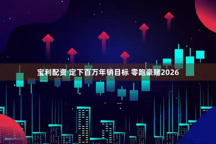 宝利配资 定下百万年销目标 零跑豪赌2026